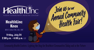 Drive in to HealthLinc’s annual community health fair this Friday
